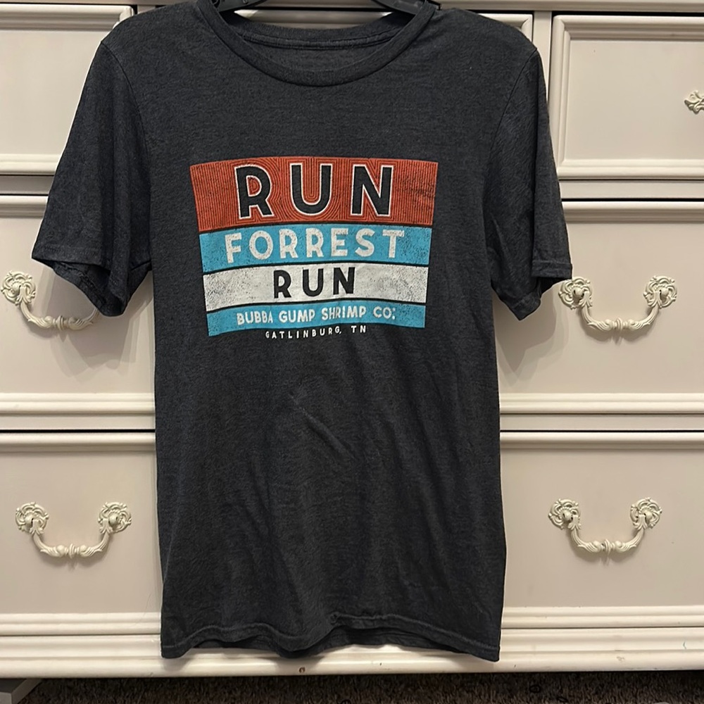 Gray Bubba Gump Shrimp CO T-shirt